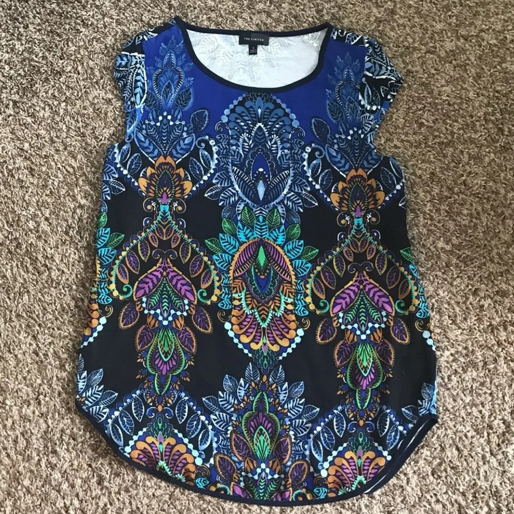 SOLD The Limited Paisley Shirt Size Small